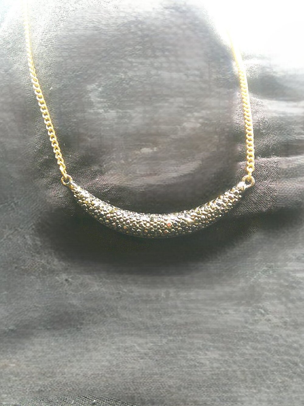 Black and Gold Necklace